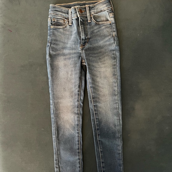 Old Navy Girls’ Extra High Rise Rockstar Jeggings Size 7 - Picture 5 of 6